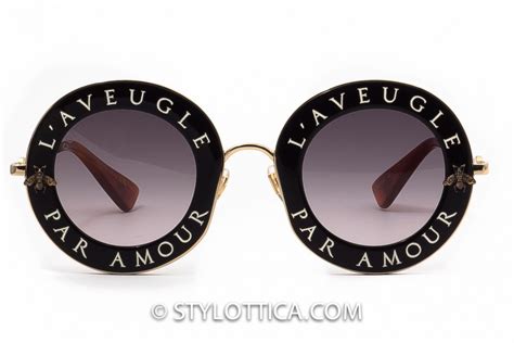 lunette gucci femme l'aveugle par amour|Gucci Round.